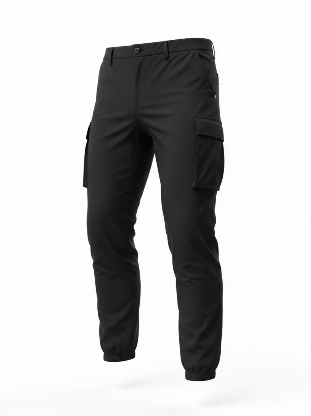 VUORI Men Black Meta Performance Cargo Pants Size 38